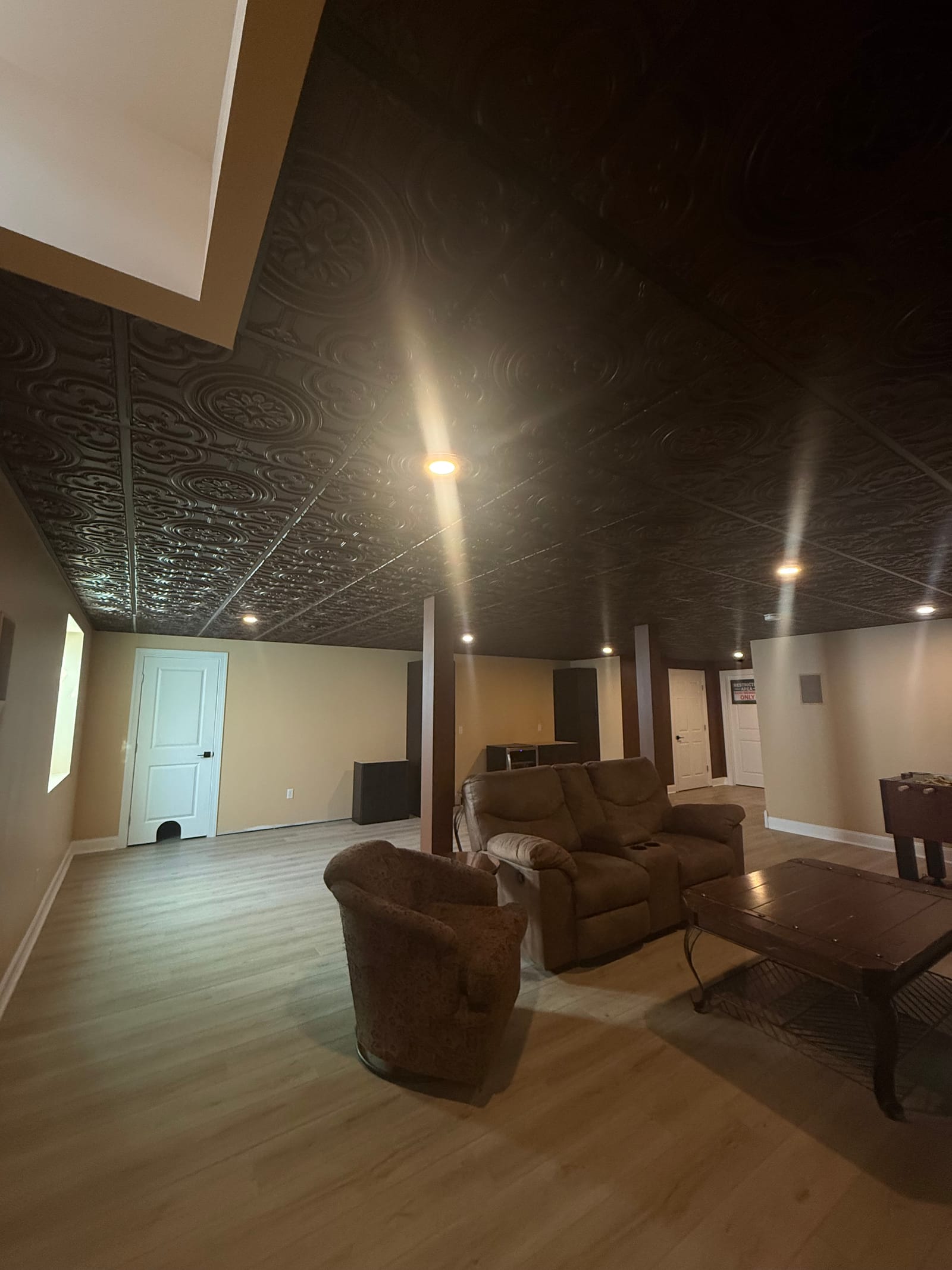 Basement project by Medial Construction Services
