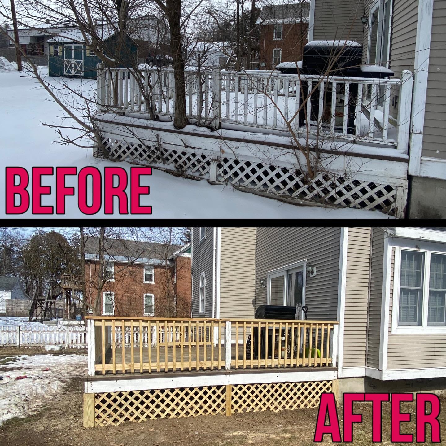 Outdoor living project by Medial Construction Services