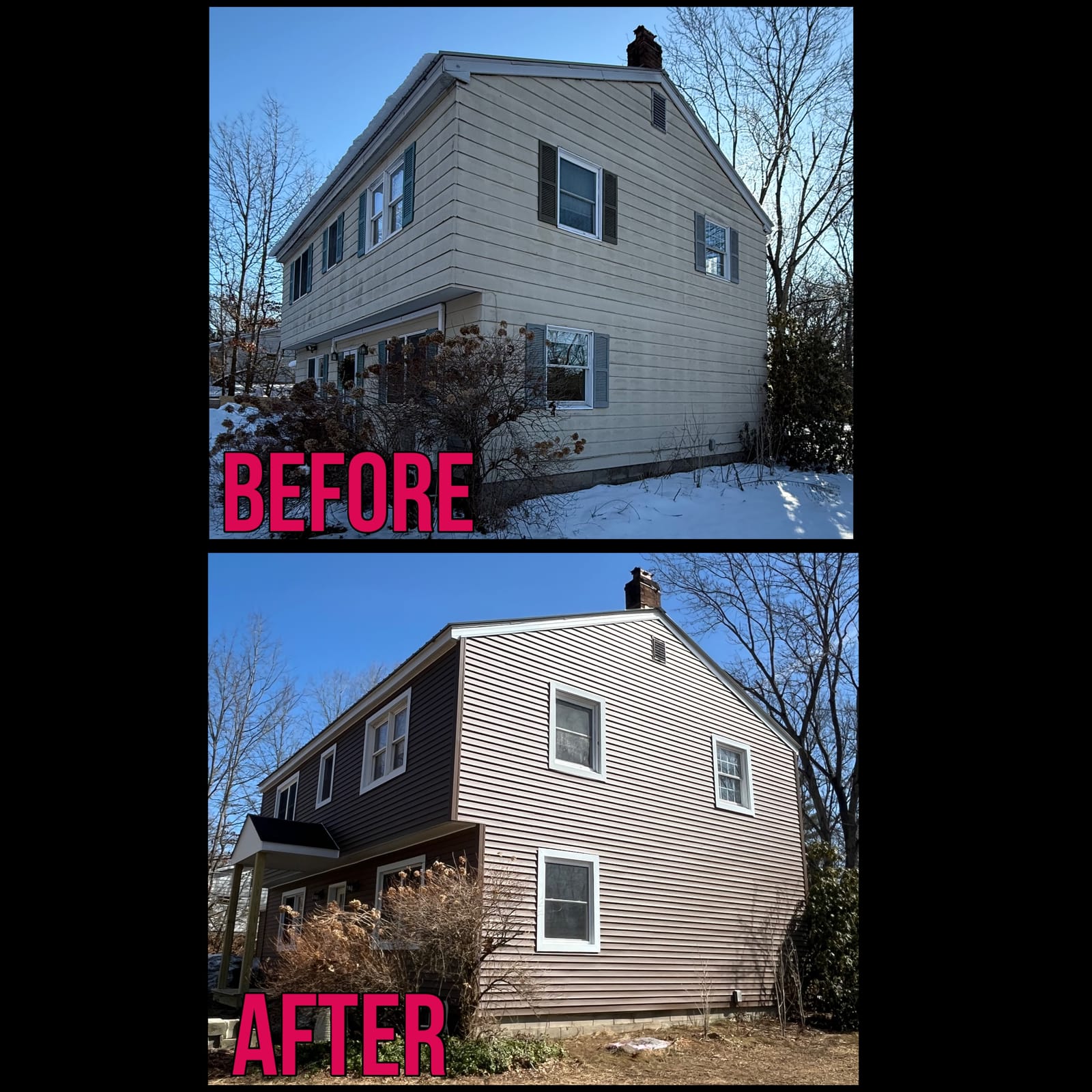 Siding & roofing project by Medial Construction Services