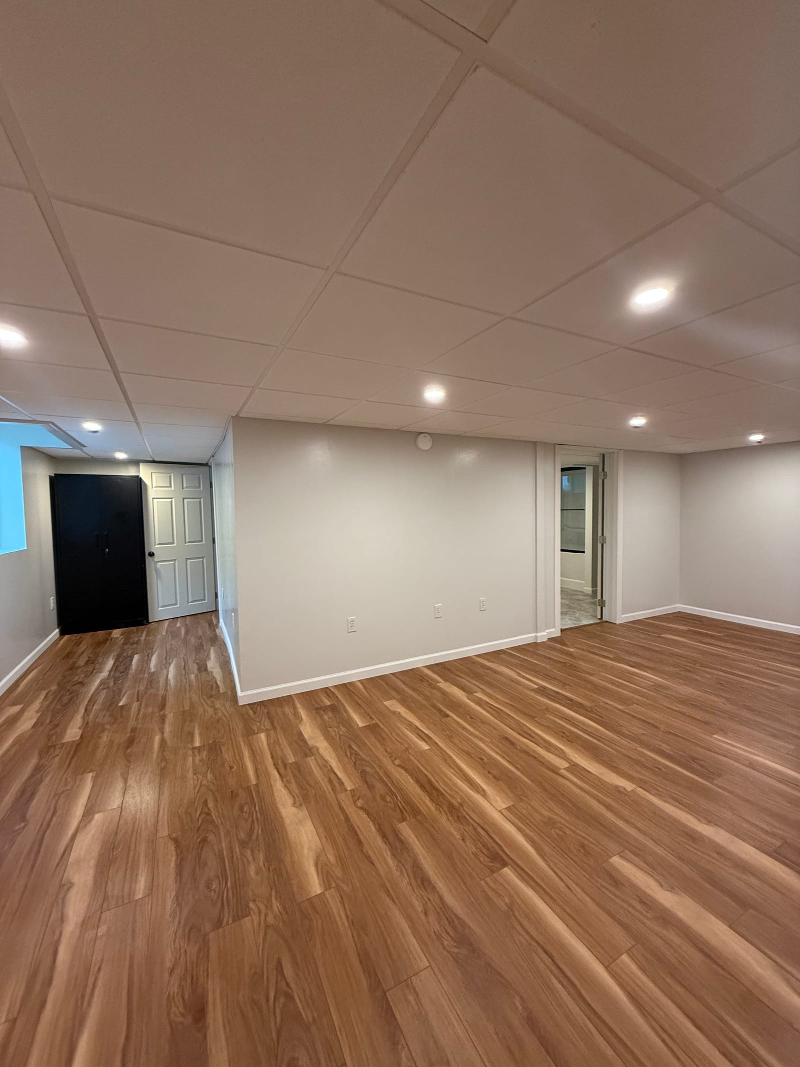 Basement project by Medial Construction Services