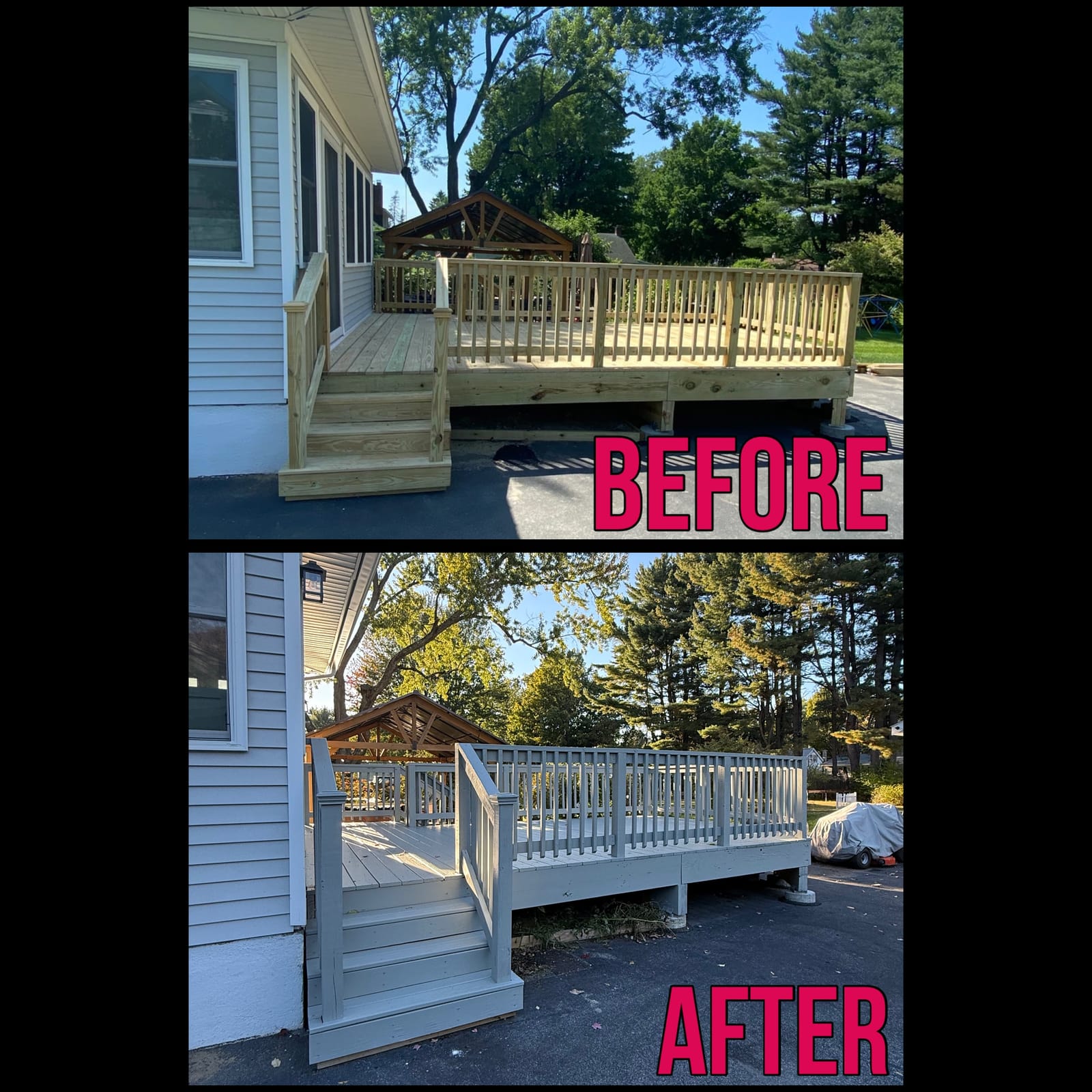 Outdoor living project by Medial Construction Services