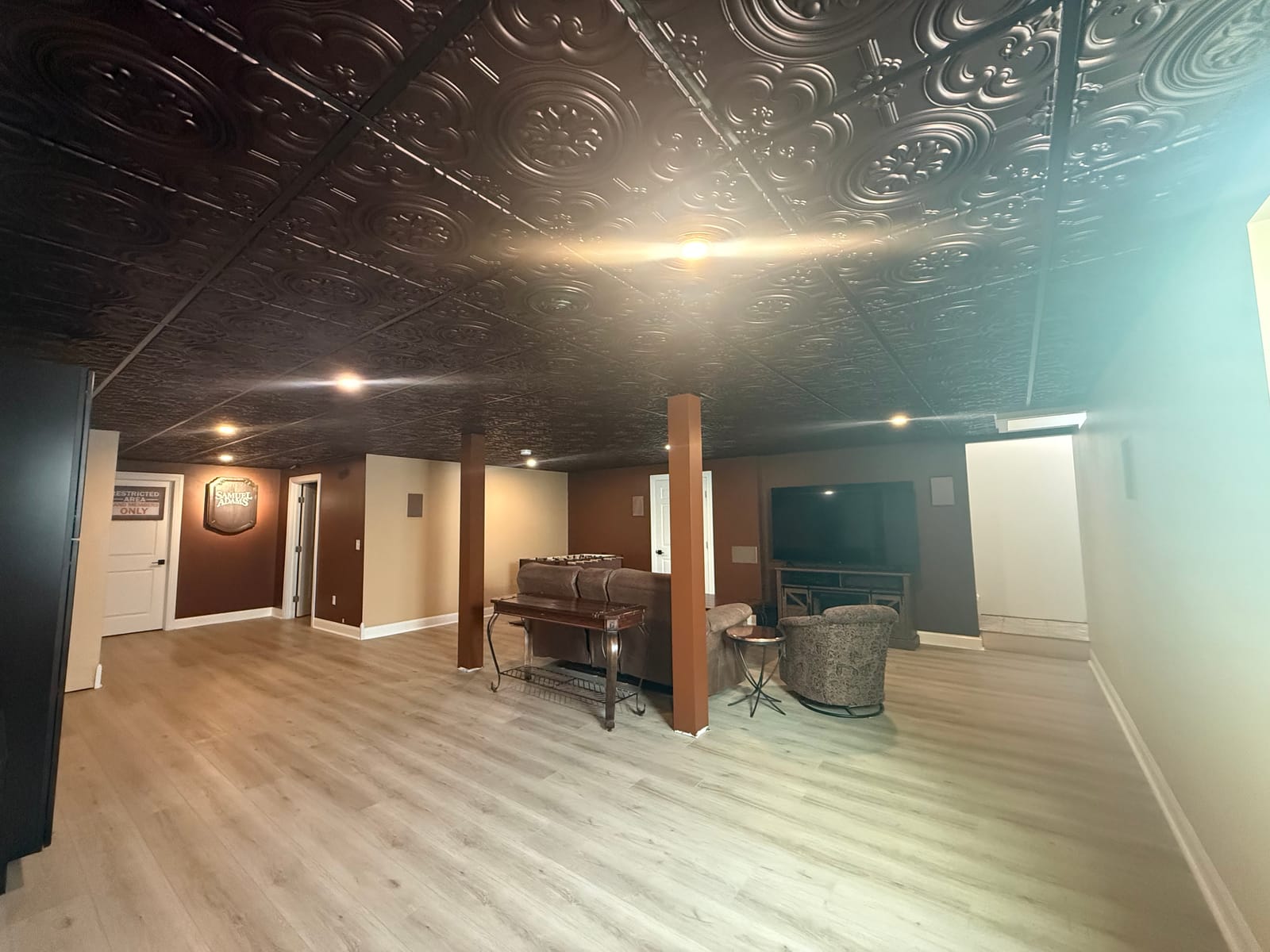 Basement project by Medial Construction Services