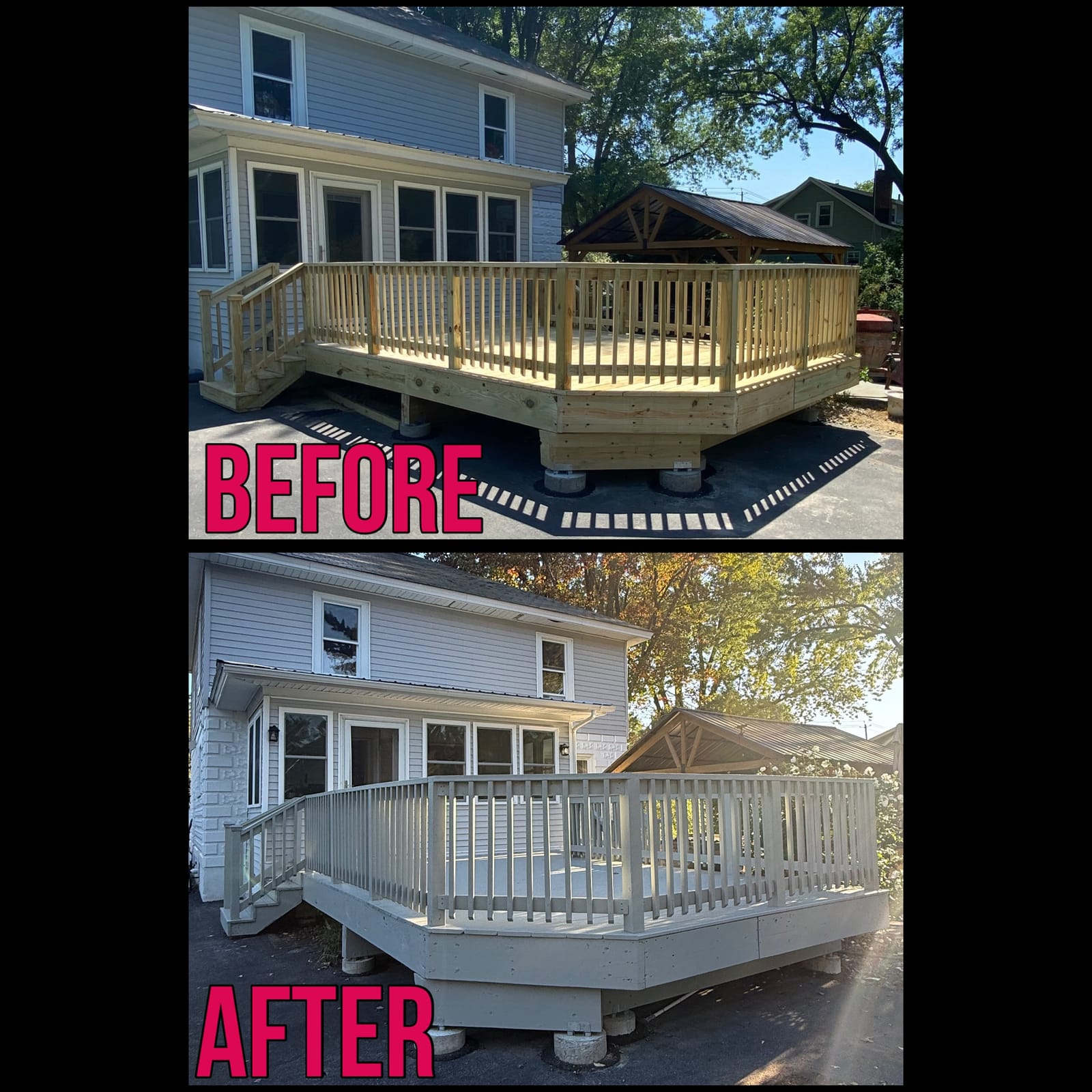 Outdoor living project by Medial Construction Services