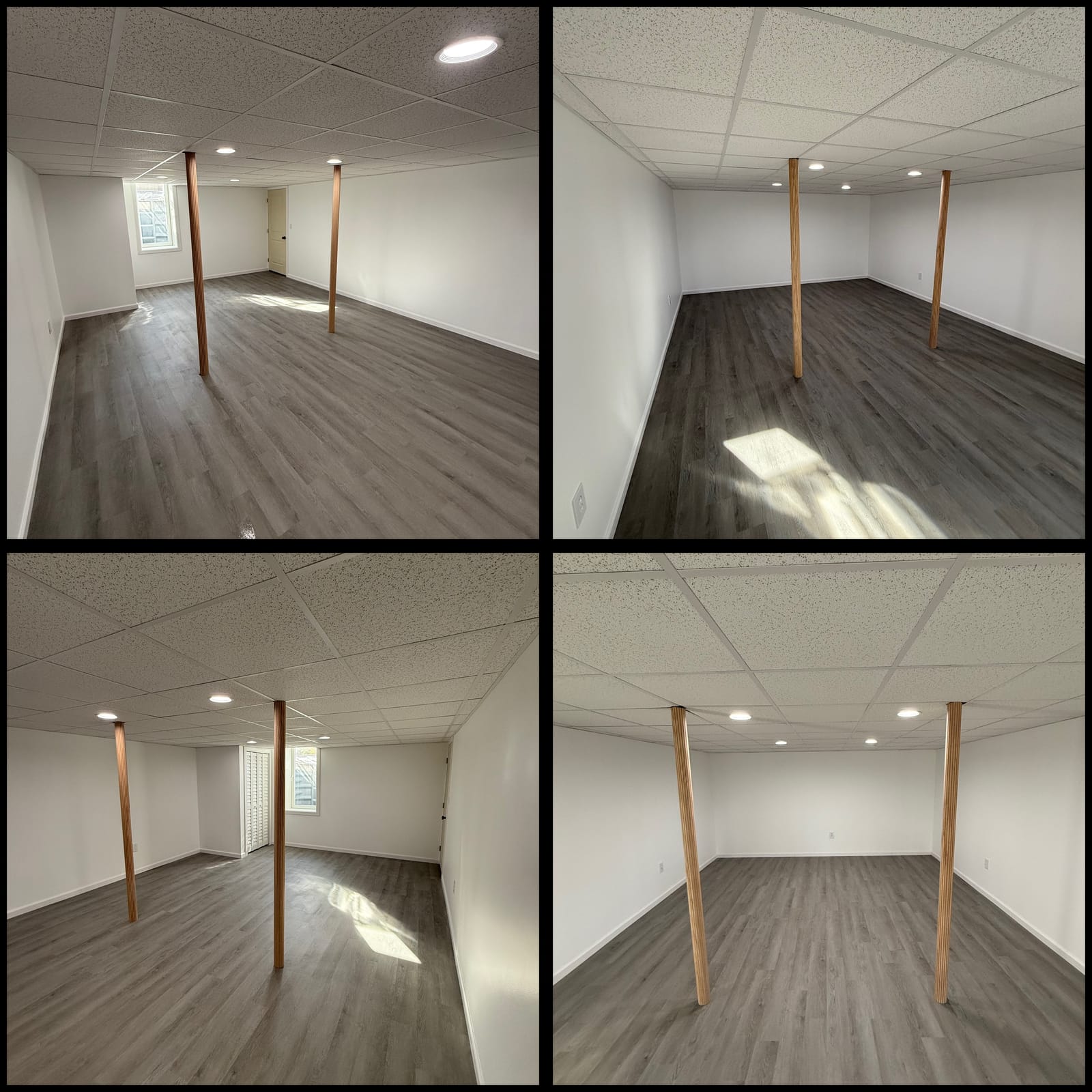 Basement project by Medial Construction Services