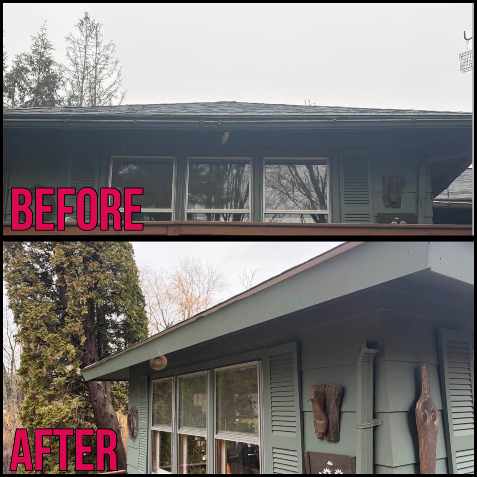 Siding & roofing project by Medial Construction Services