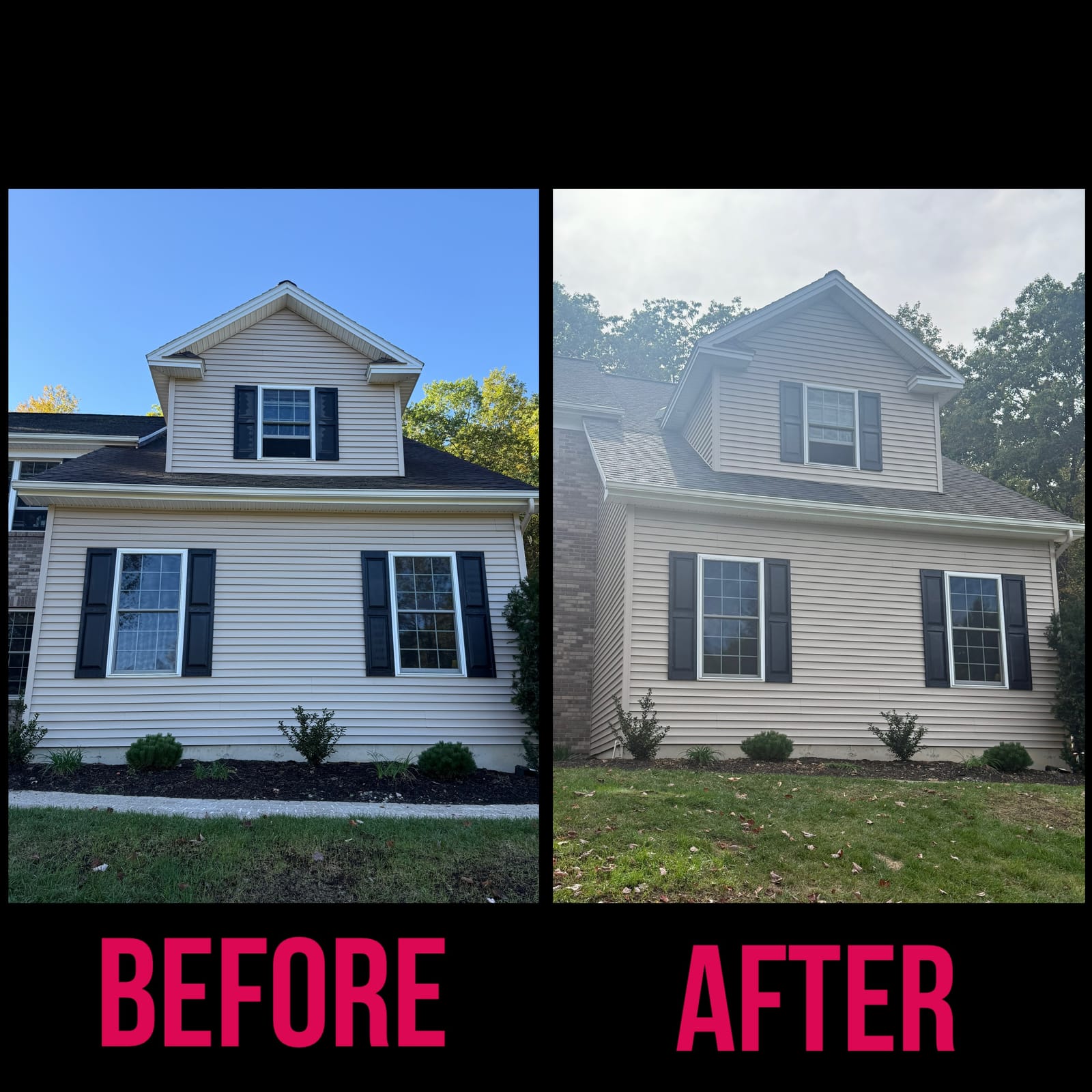 Siding & roofing project by Medial Construction Services