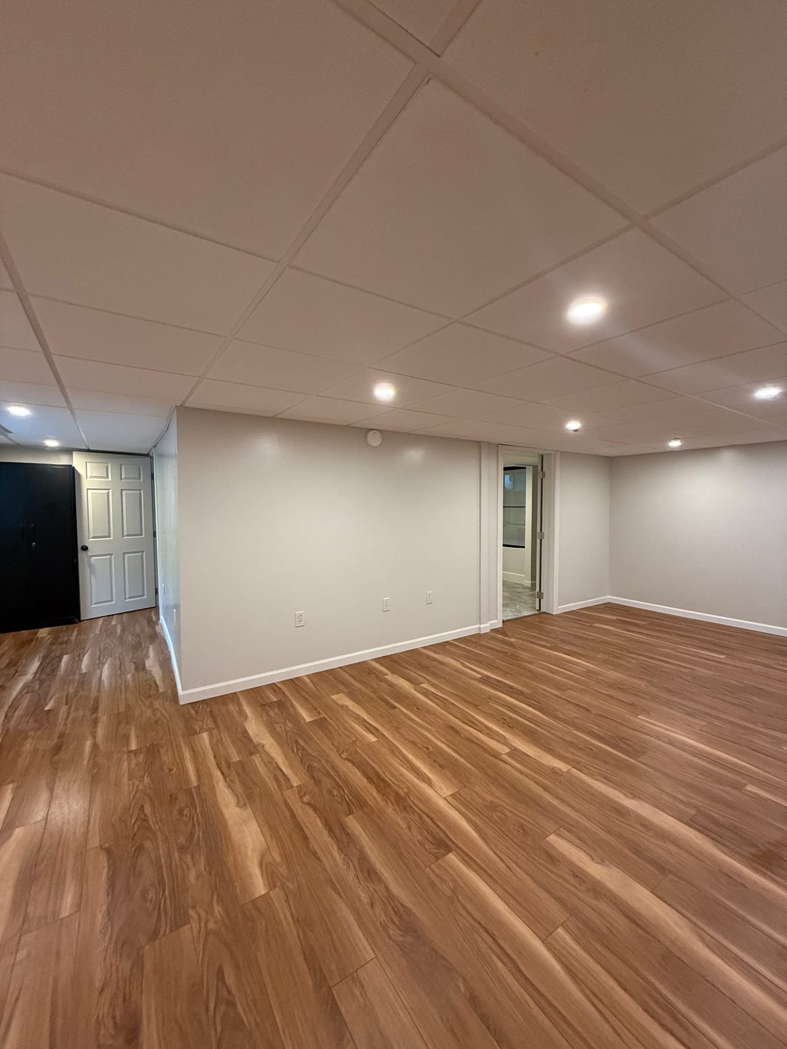 Basement project by Medial Construction Services