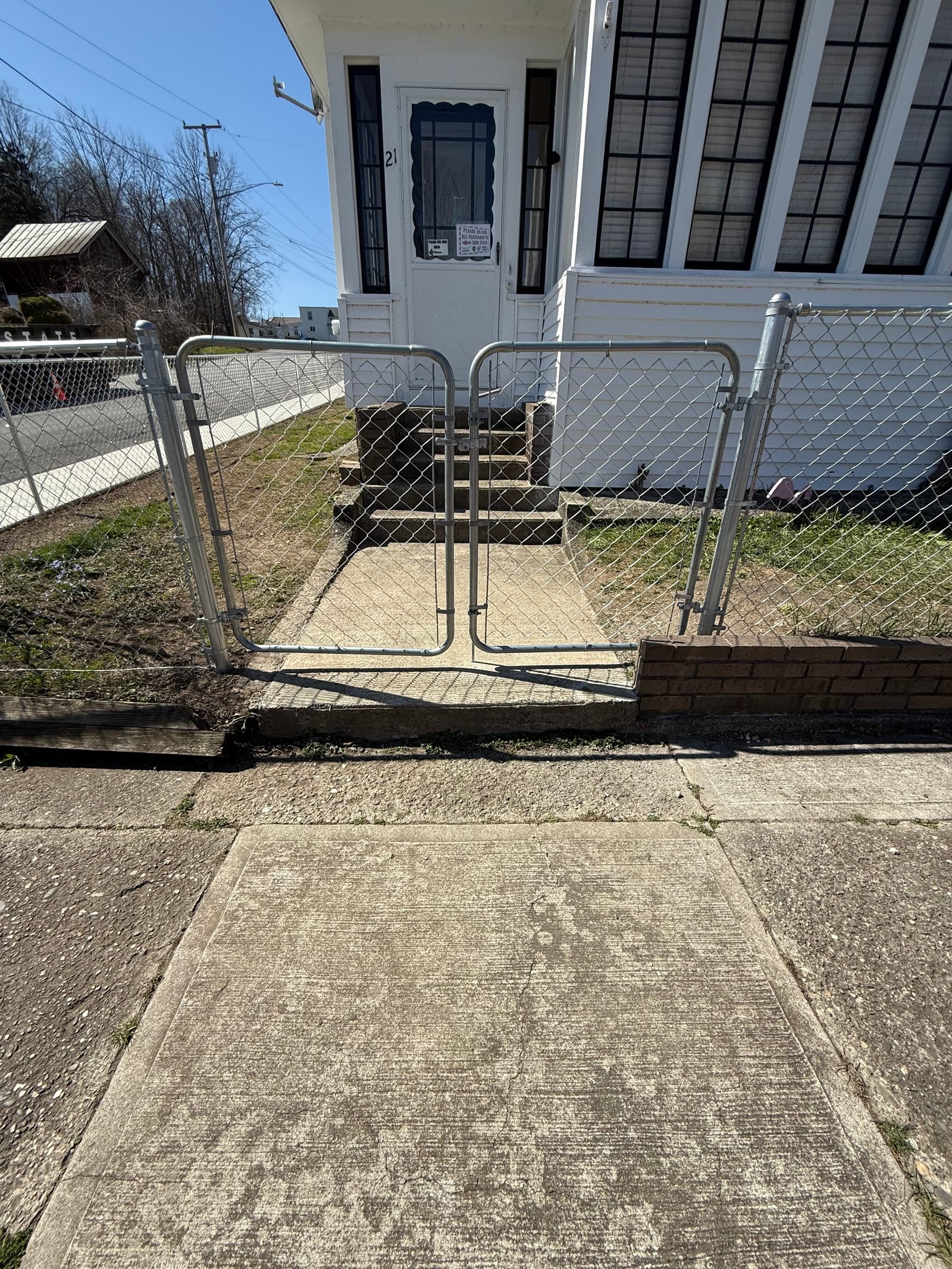 Fencing project by Medial Construction Services