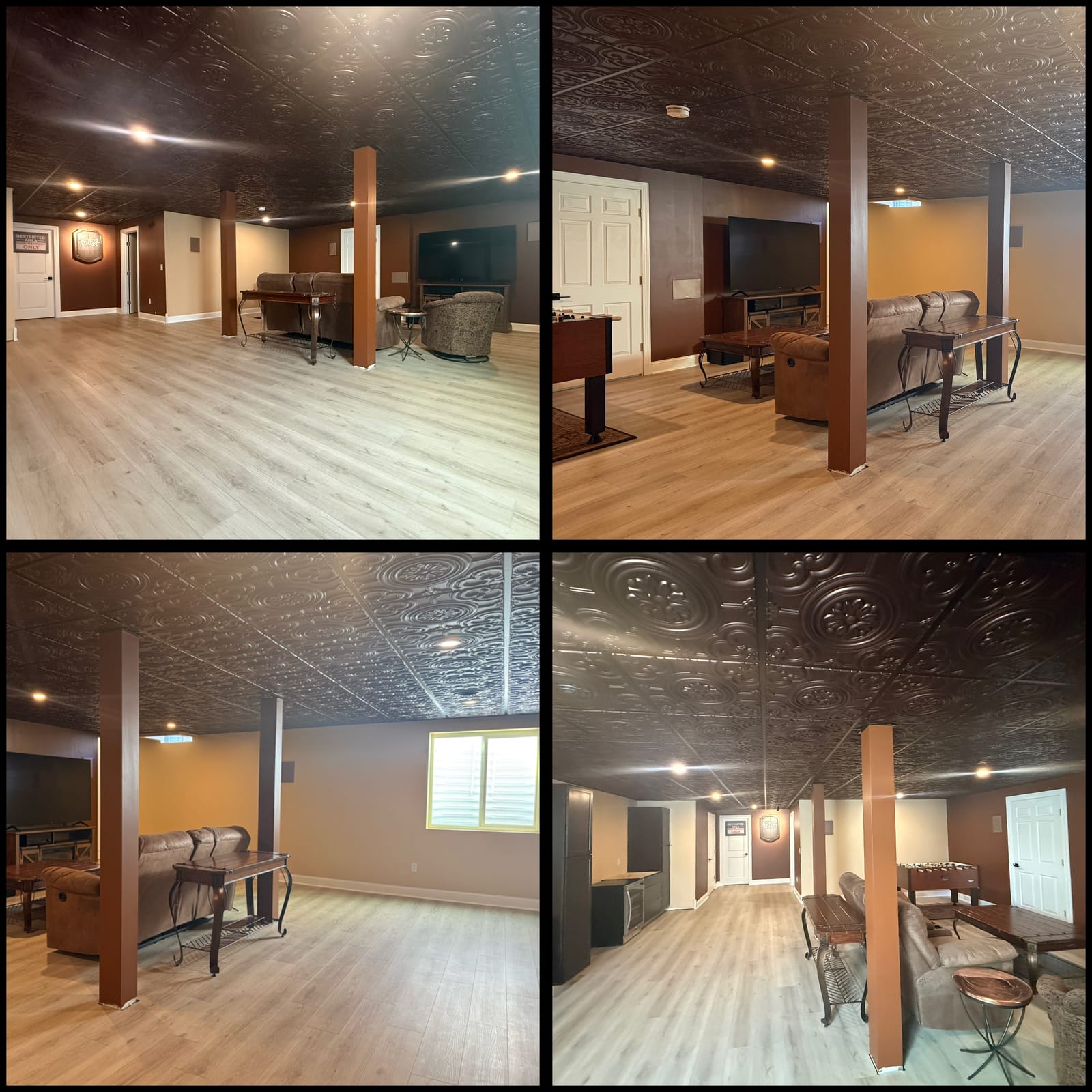 Basement project by Medial Construction Services