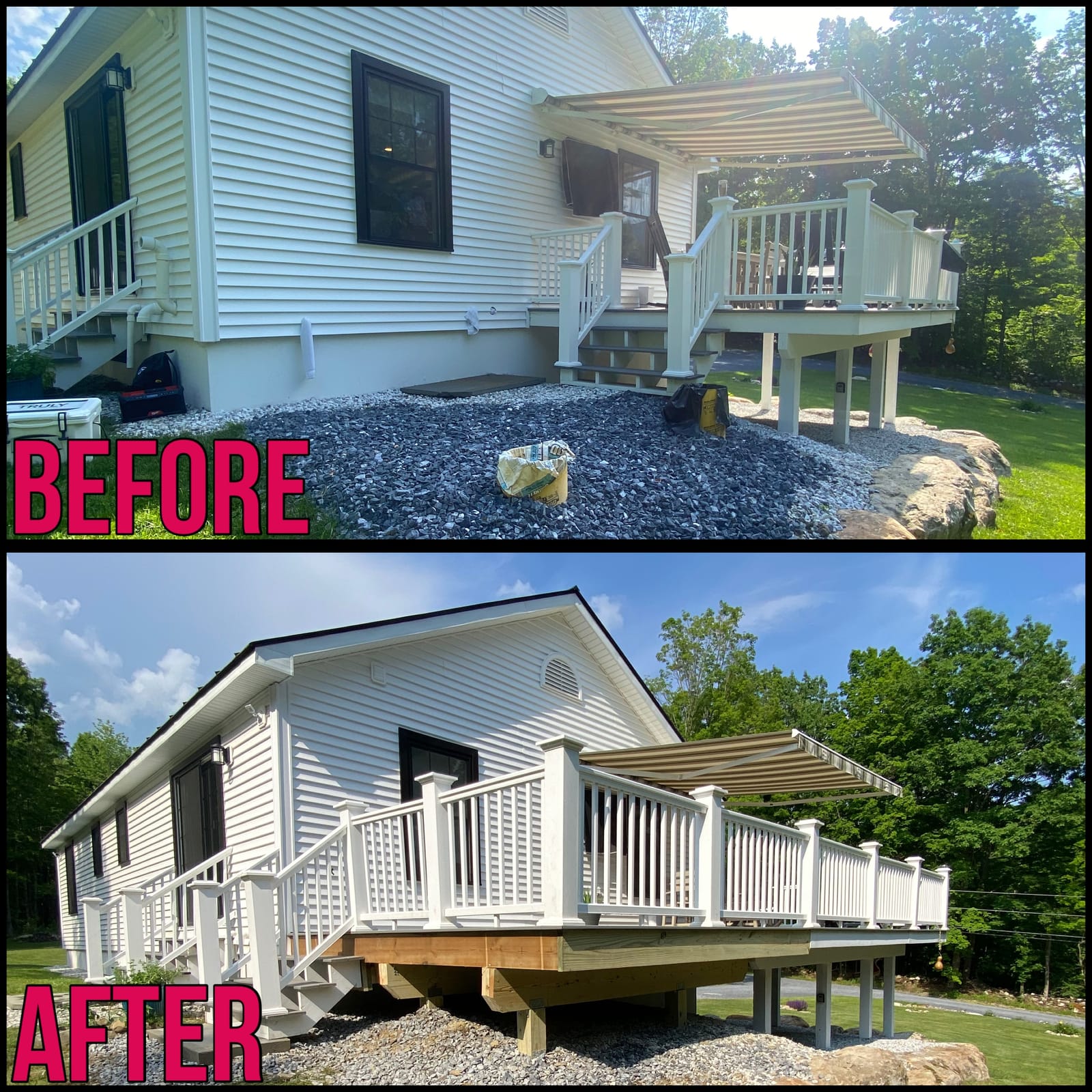 Outdoor living project by Medial Construction Services