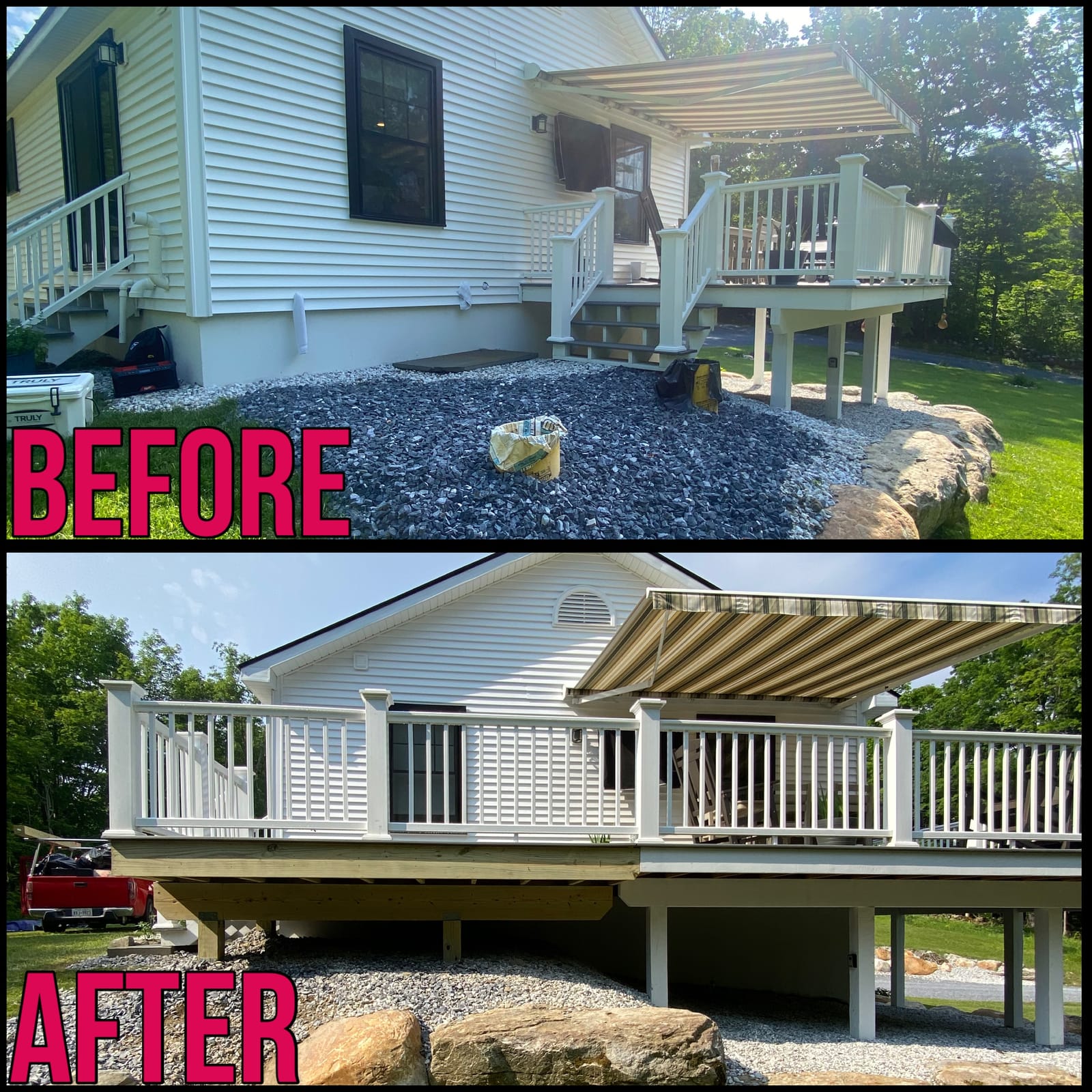 Outdoor living project by Medial Construction Services