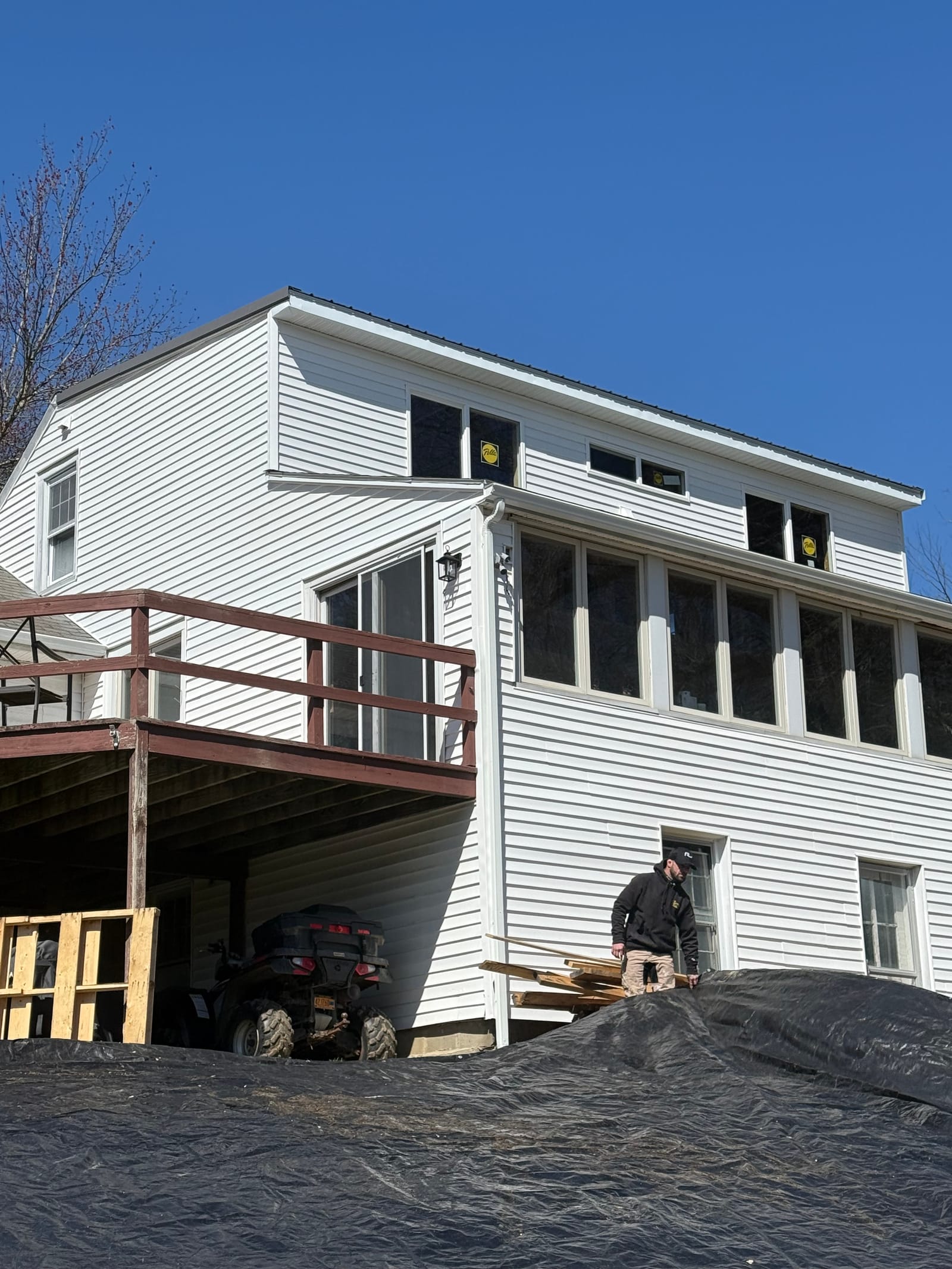 Siding & roofing project by Medial Construction Services