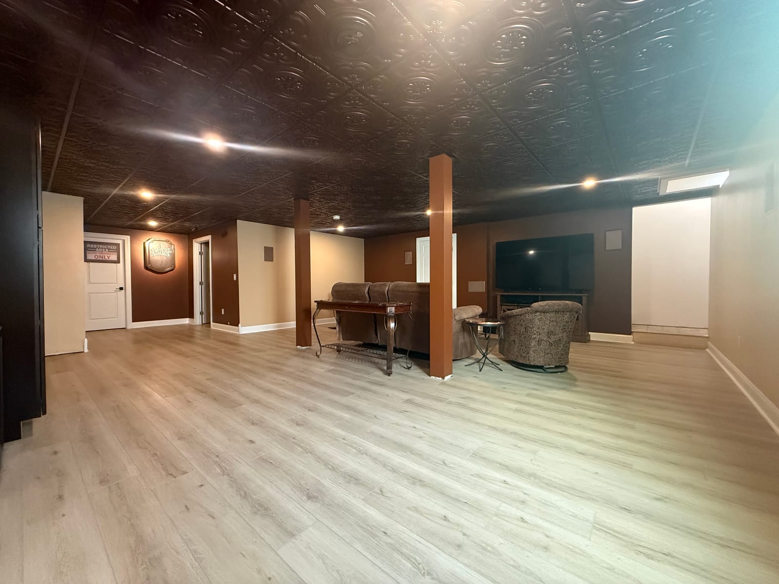 Basement project by Medial Construction Services