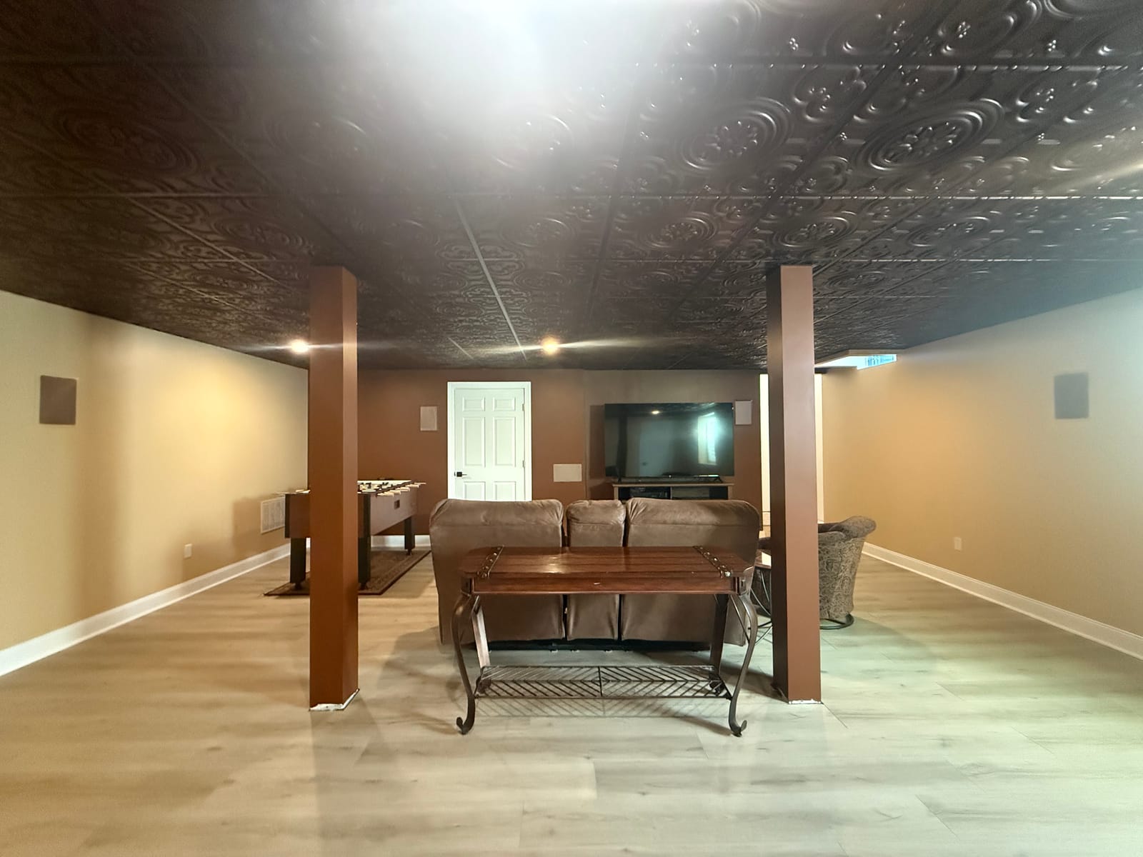 Basement project by Medial Construction Services