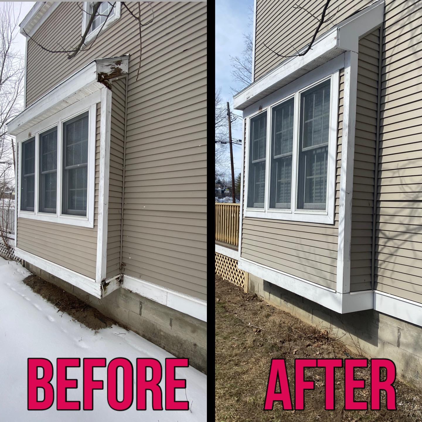 Siding & roofing project by Medial Construction Services
