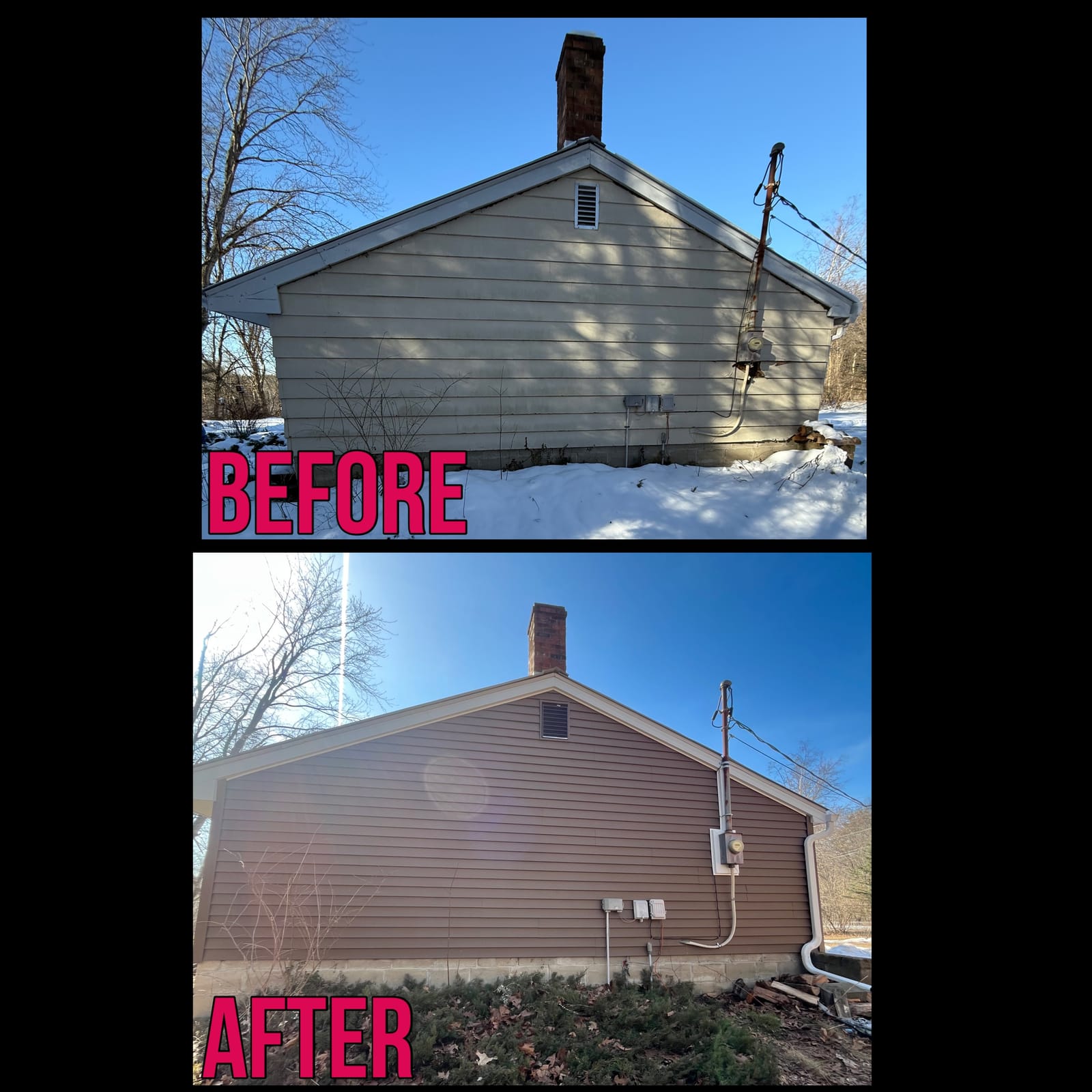 Siding & roofing project by Medial Construction Services